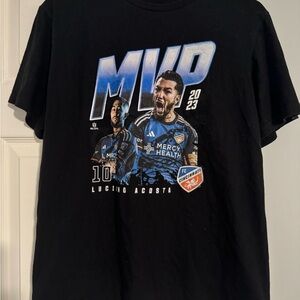 FC Cincinnati MVP Luciano Acosta Graphic Tee 2023 Size M